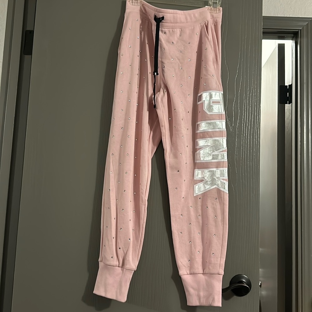 Pink sweats